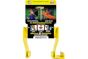 Boxtown Team Ladder Carrier (XL Yellow) | Ladder accesories | Ladder Handle | Paint can Carrier