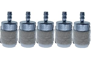 SHIOSHENG 5pcs 506742601 Fuel Filter For Husqvarna 350BT 150BT 170BT 180BT Blowers & Redmax EBZ8001 EBZ7001 350 BT