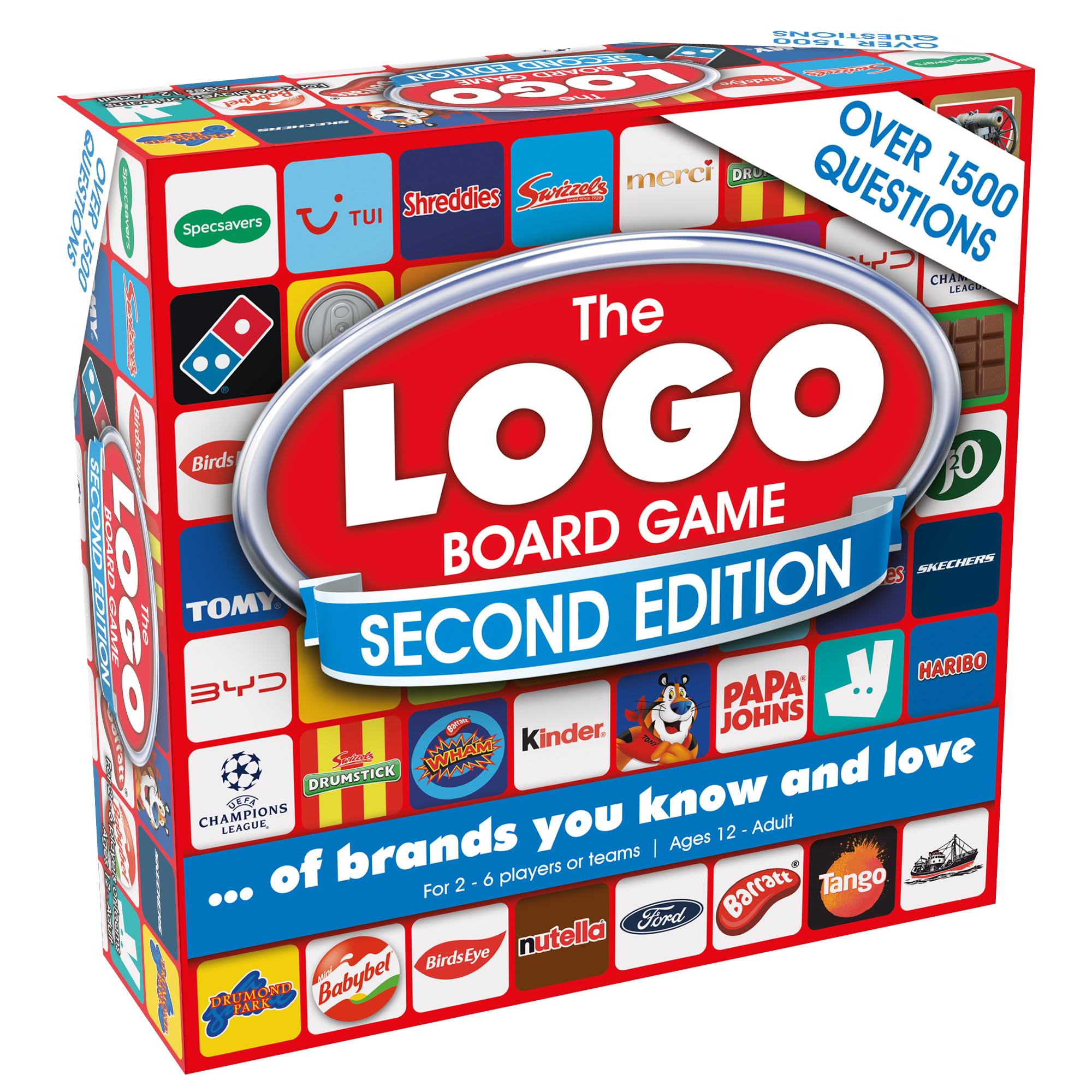 Drumond Park The LOGO Board Game Second Edition - The Family Board Game of Brands and Products You Know and Love, Family Games For Adults And Kids Suitable From 12+ Years