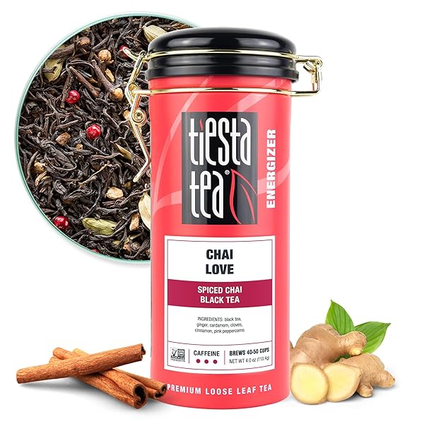 TIESTA TEA – CHAI LOVE, LOOSE LEAF, SPICED...
