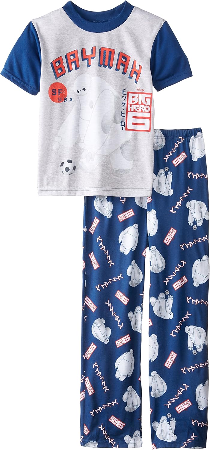 Amazon Com Disney Big Hero 6 Pijama De 2 Piezas Para Ninos Big Hero 6 Pijama De 2 Piezas 10 Clothing