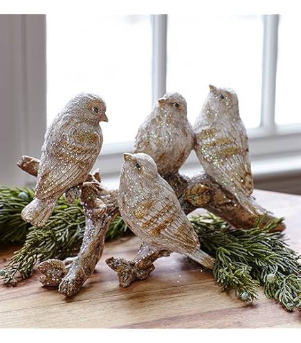 GORT ゴールドフィンチ 鳥 フィギュリン 米国製 GORT ゴールド