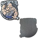 US Navy Popeye Snipes The Men Who Sail Below 3.5" Morale PVC Patch