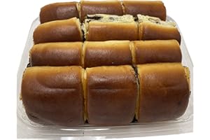 TEAMORE Mirabella, Poppy Seed Rolls, Fresh Bakery, 16oz | 454g