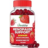 Lifeable Menopause Relief for Women | Black Cohosh, Vitex Chasteberry, Lemon Balm Extract, Red Clover Extract & More | Great Tasting Vegan Supplement | Night Sweats & Hot Flashes Relief | 60 Gummies