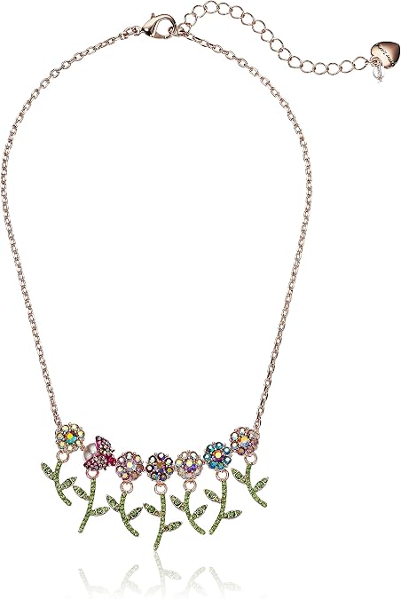 Betsey Johnson Flower Necklace Sale 