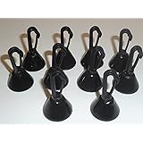 TMC Pack of 10 x 20 Gram quality coated back Weights. Secure Clip. Carp, Pike, fishing