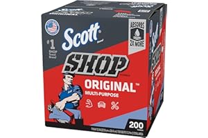 ALL STATES AG PARTS PARTS A.S.A.P. Scott Blue Shop Towels in a Box - 200 Sheets