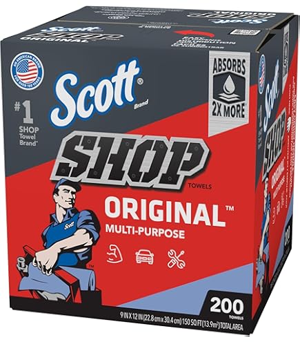 Amazon.com: Toolbox 5520701 Big Grip Z400 Bucket Blue Shop Towel