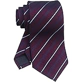 Ctskyte Men's Stripe Ties Classic Checkered Casual Formal Business Neckties 3.15"