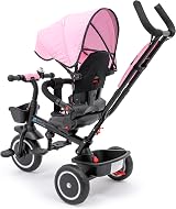 For Your Little One Trike V3 Pink Tricycle with Parent Handle 9m-5y view 9