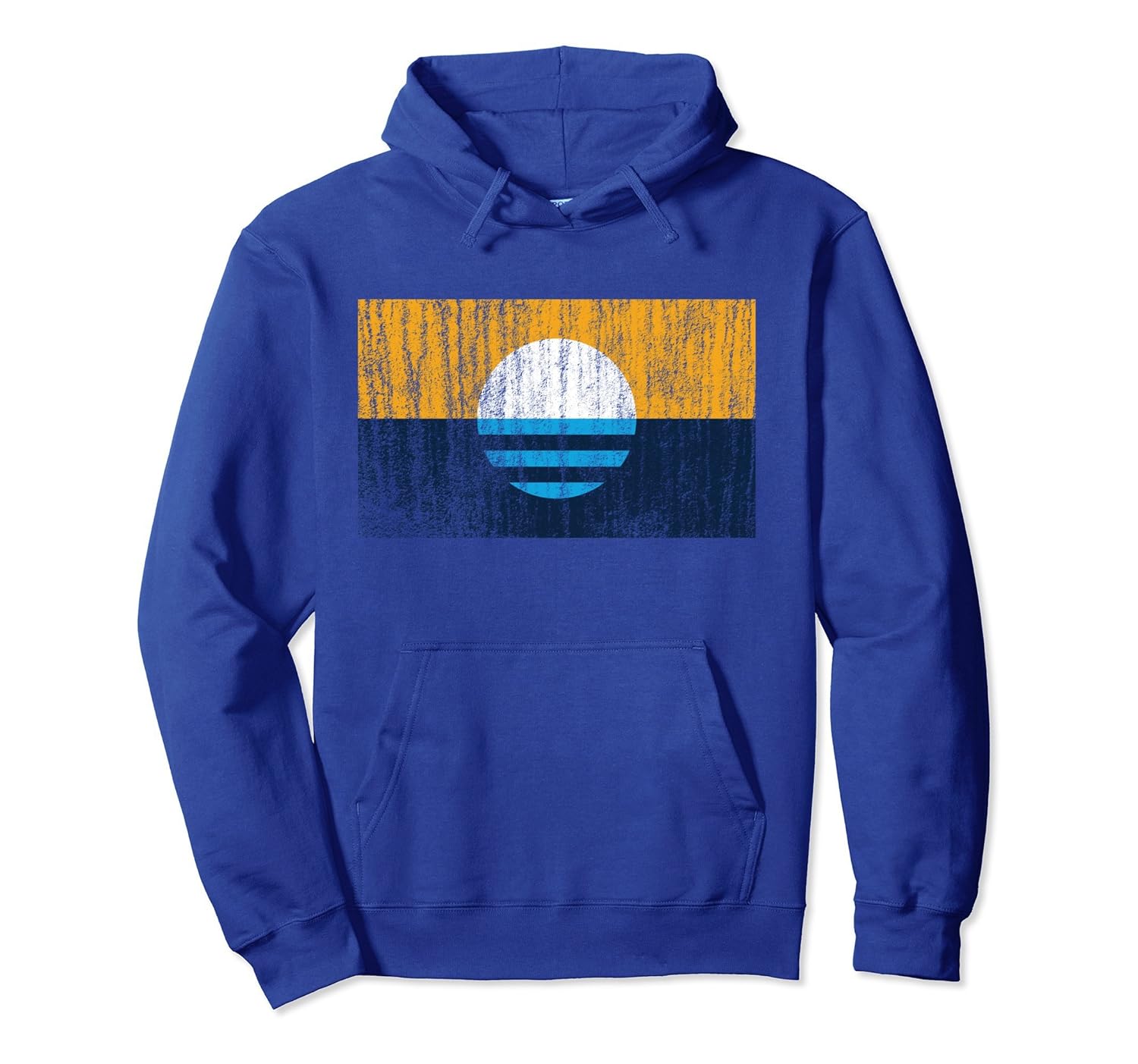 People's Flag of Milwaukee Vintage Style Distressed Hoodie-anz