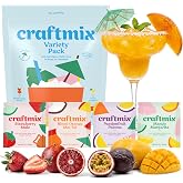 Craftmix Variety Pack Cocktail Mixers &amp; Mocktail Drink Mix, 12 Pack