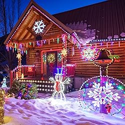 Nazuwke 66Ft LED Rope Lights Outdoor, 18 Colors