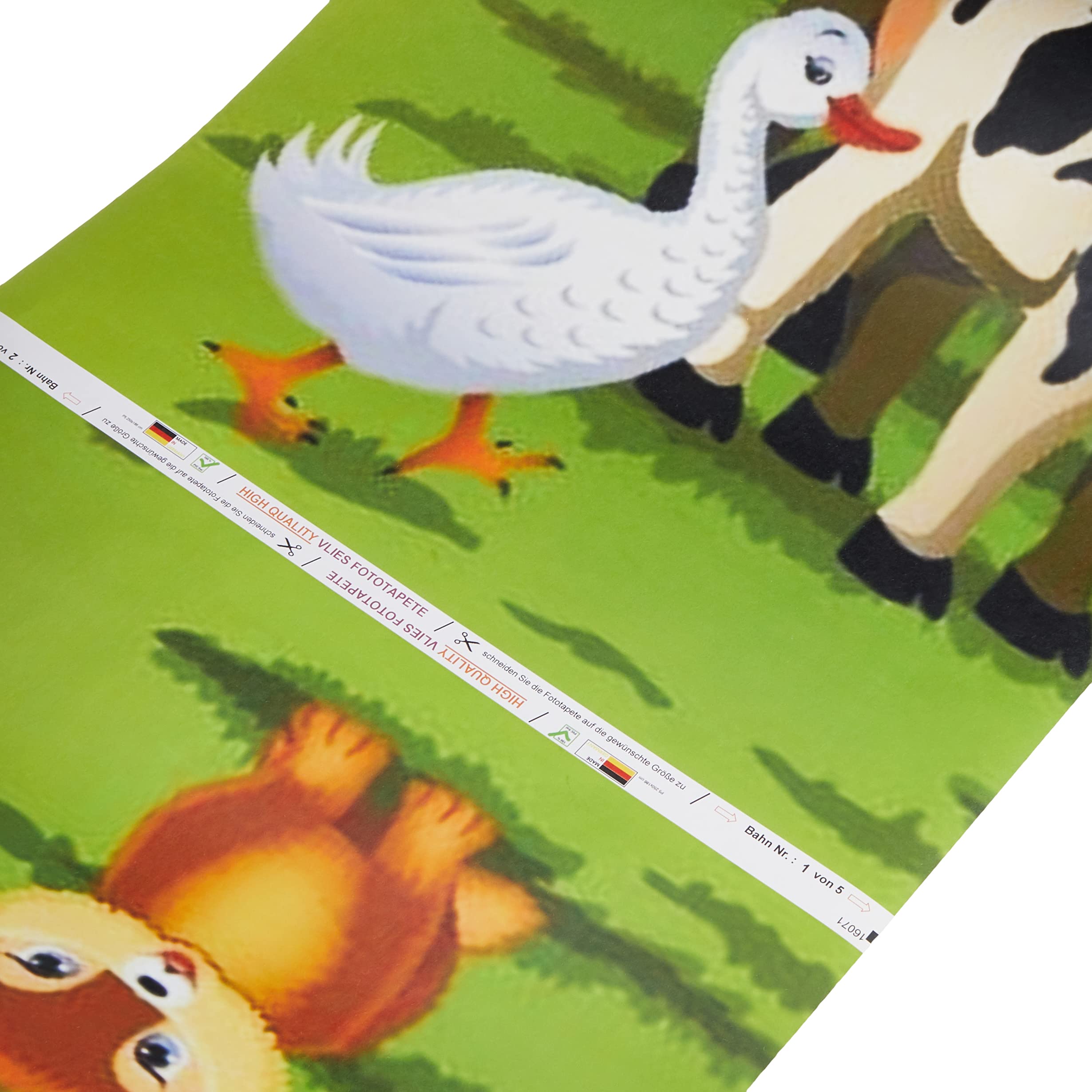 papermoon Photo Wallpaper Farm Farm Non-Woven Photo Wallpaper Digital Print Including Paste Various Sizes