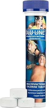 Blu-Line Small Floating Chlorine Dispenser with 10 x 20g Tablets + Free Test view 2