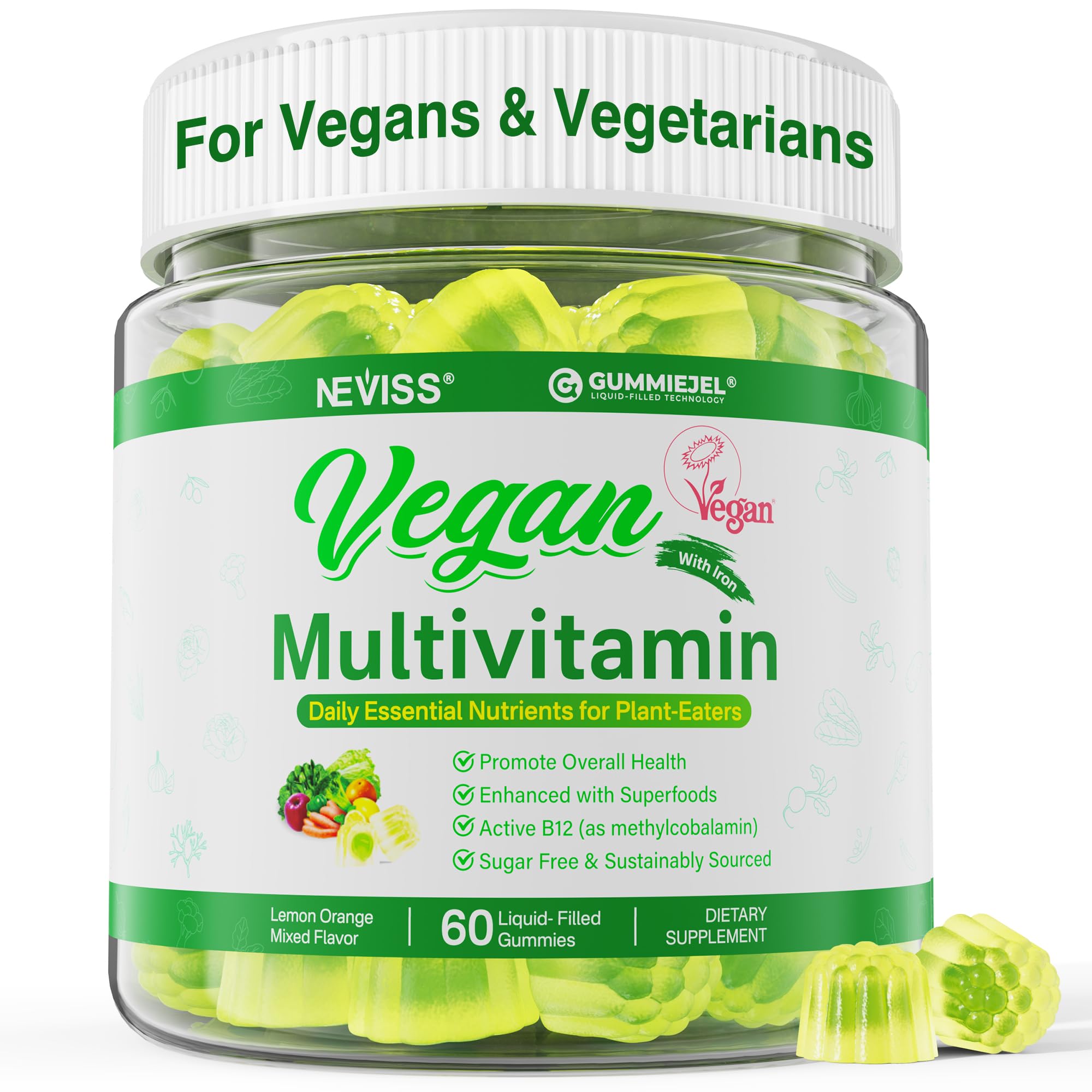 Vegan Multivitamin (Lemon Orange)