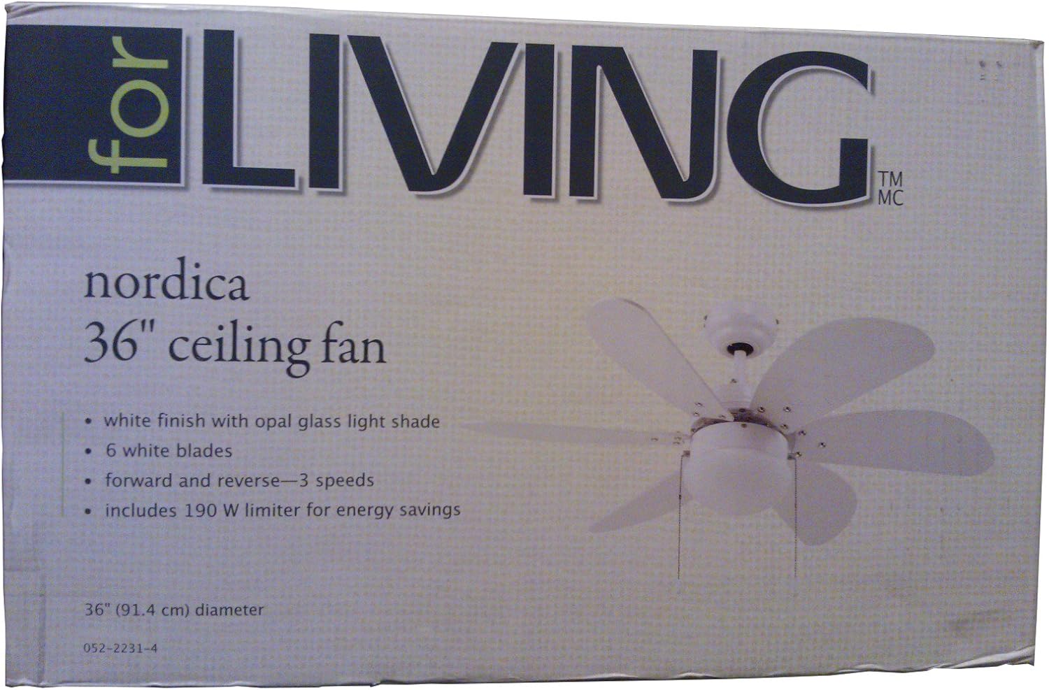 Nordica 36" Ceiling Fan, Ceiling Fans & Accessories Amazon Canada