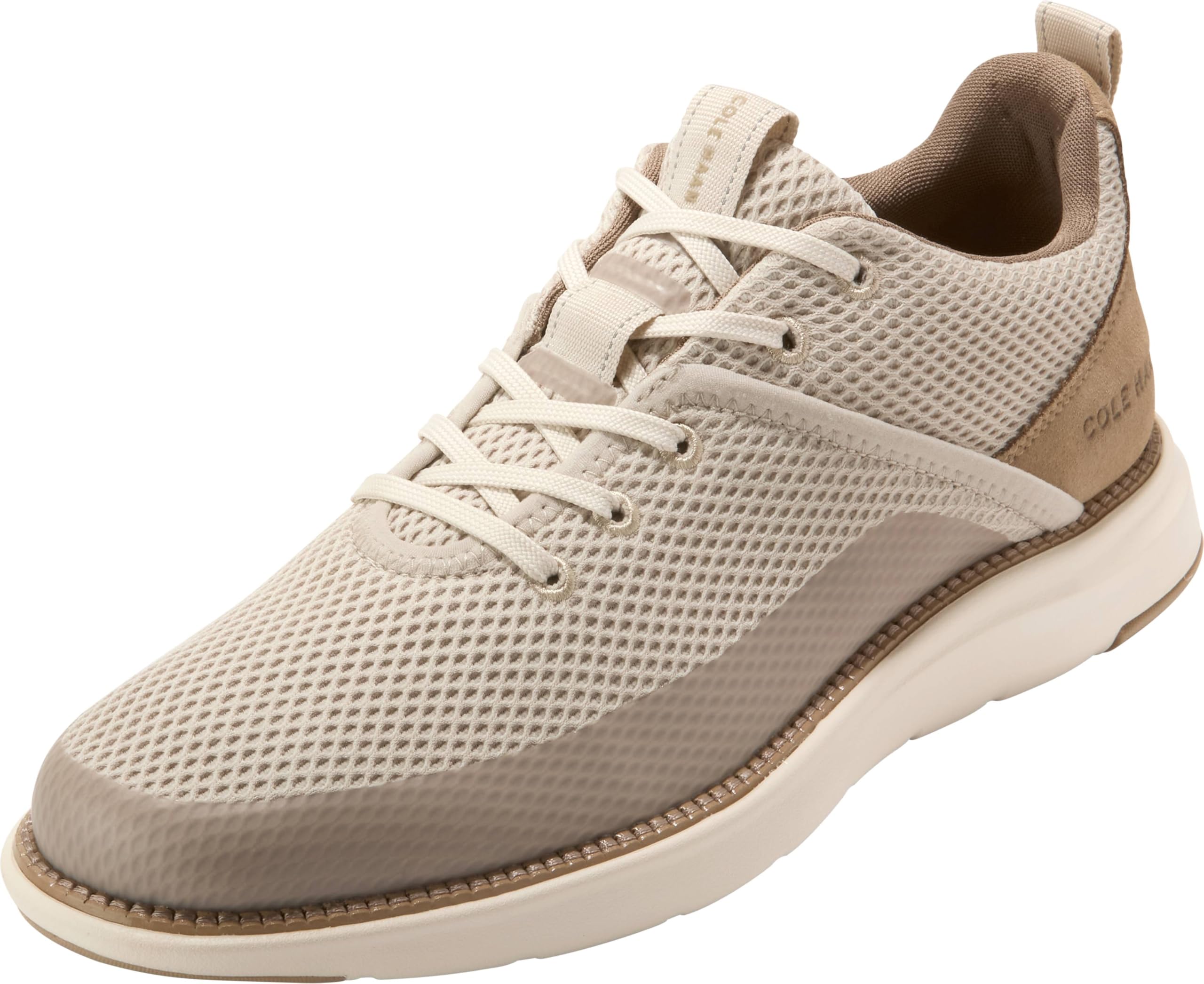 Cole Haan Men's Grand Atlantic Sneakers, ANCT SCRLL/Birch, 8.5 Wide Image Cole Haan Men's Grand Atlantic Sneakers, ANCT SCRLL/Birch, 8.5 Wide Image
