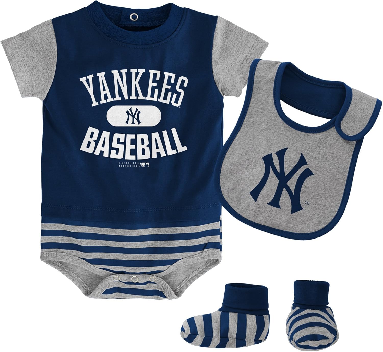 MLB New York Yankees Newborn Boys Bib & Booty0/3 Months
