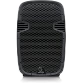 Behringer PK112A Active 600 Watt 12 Inch Black PA Speaker System with Built in Media Player Bluetooth Receiver and Integrated Mixer