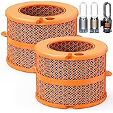 2 Pack PH04 Carbon Fiber Evaporator Filter Replacement Compatible with Dyson PH01 PH02 PH03 PH04 PH3A Air Puri-fier Humidifier Replacement Parts