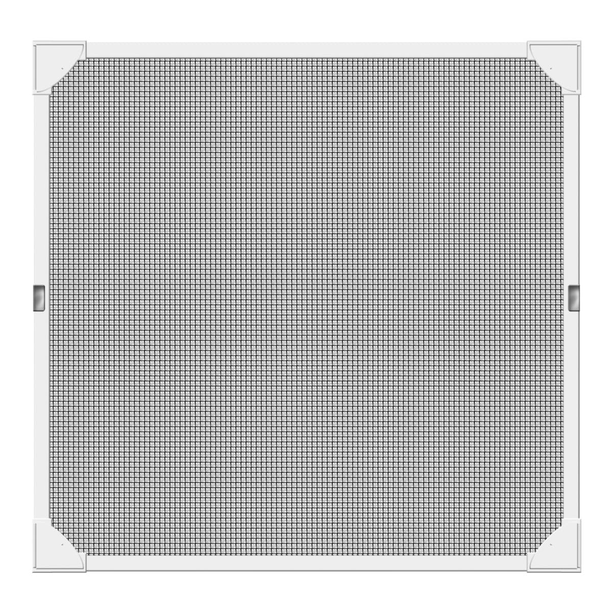 Schellenberg 50747 120 x 120 cm Insect Protection Window Screen with Magnetic Frame - White
