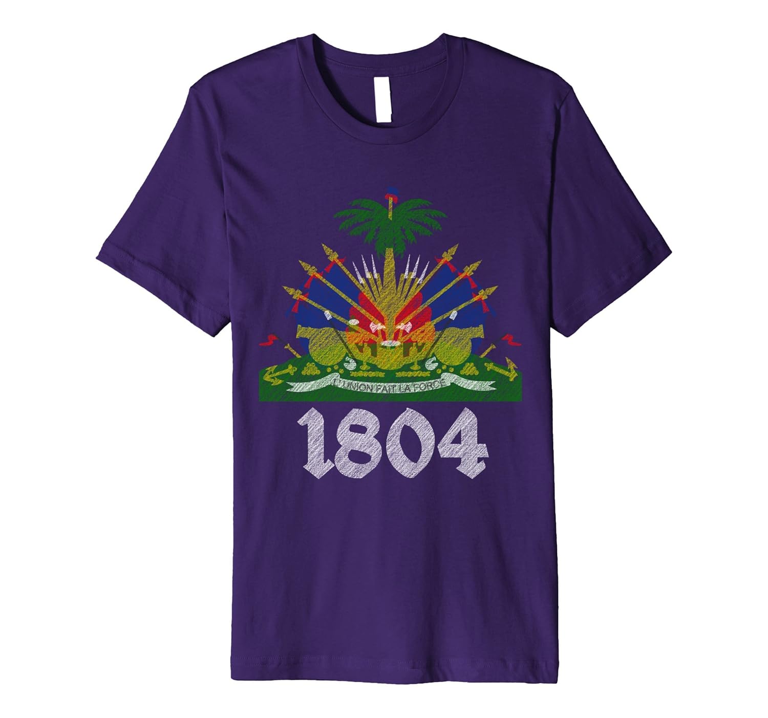 Haiti emblem coat of arm flag day 1804 t shirt tee clothes-ANZ