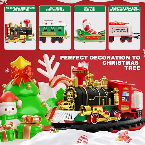 Toy Christmas Trains For Around The Tree Christmas Tree Toy Steam