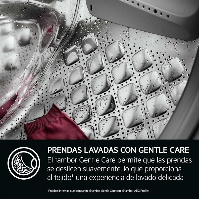 LFR7184N2V, Lavadora de Carga Frontal 8 Kg, 1400 rpm, Libre Instalación, Función Vapor, Lavado Rápido, Cajón Universal, Motor Inverter, Display LCD/LED, Serie 7000, Blanca, Clase A