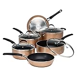 Ecolution Impressions Hammered Nonstick Pots and