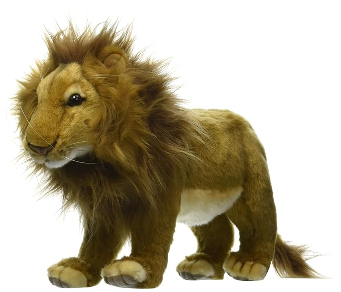 Hansa Standing Male Lion Plush Toys & Games