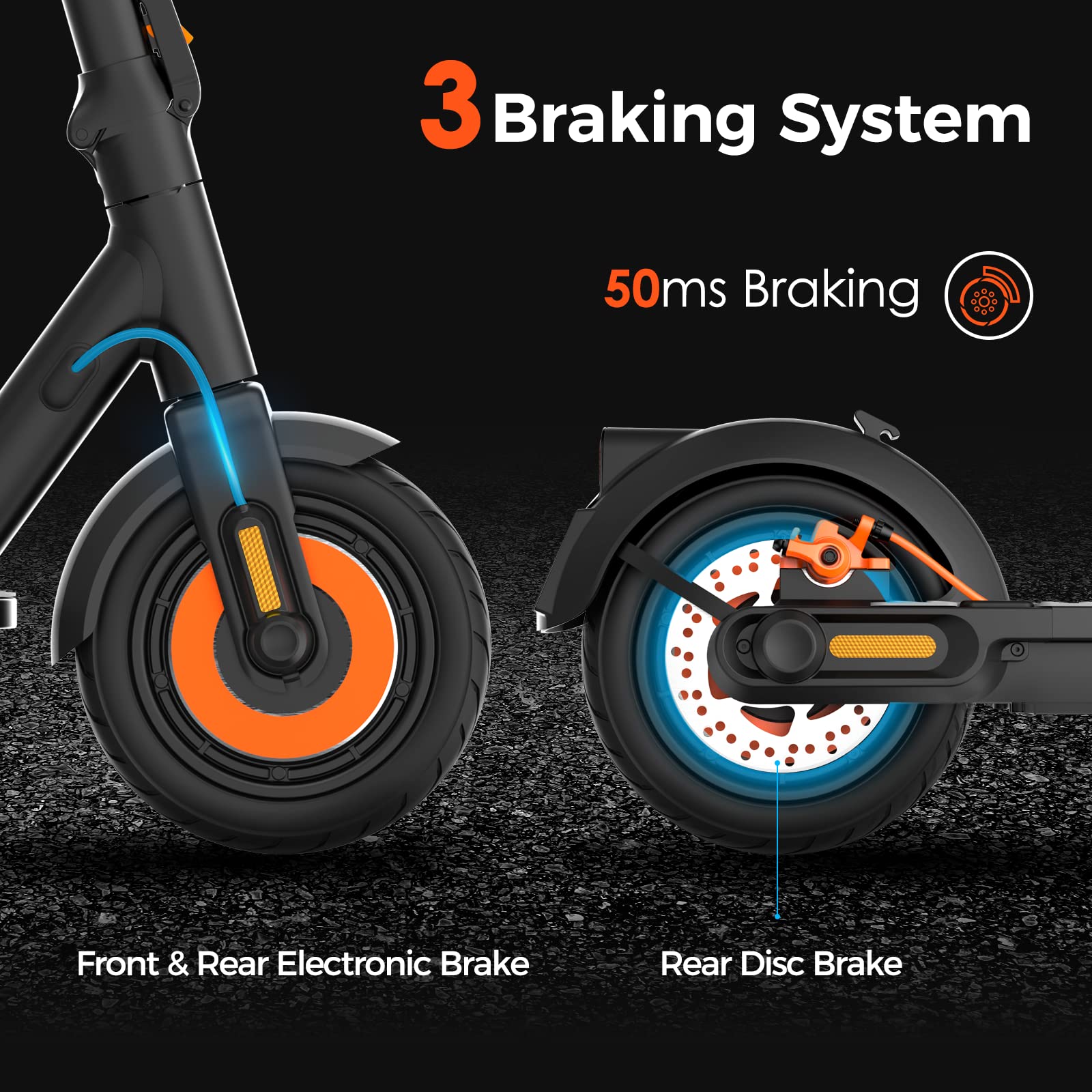 Inmotion Climber 750W Dual Motor Electric Scooter - 36% Hill Climb, 23.7mph Speed, 35 Mile Range, 10