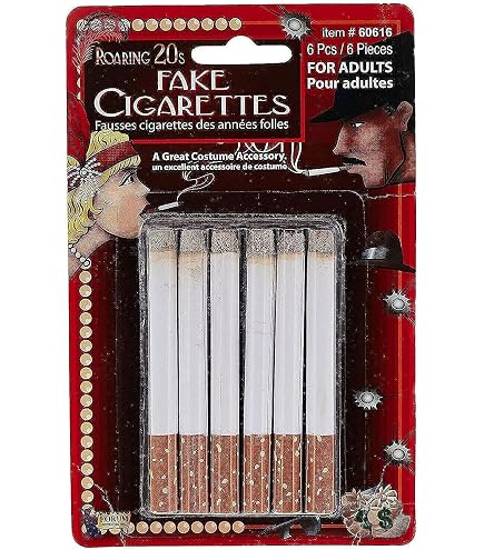 fausse cigarette cinéma Set de 5 Fausses Cigarettes PUFF-PUFF : Déguiz-Fêtes On a testé des fausses