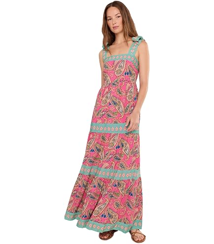 Beach Riot Women's Bria Dress, Riviera Azure White, Large : Clothing, Shoes & Jewelry