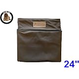 Ellie-Bo Waterproof Dog Beds in Brown - Tailor made to fit cages and ... - Tailor Made Dog Crate Beds