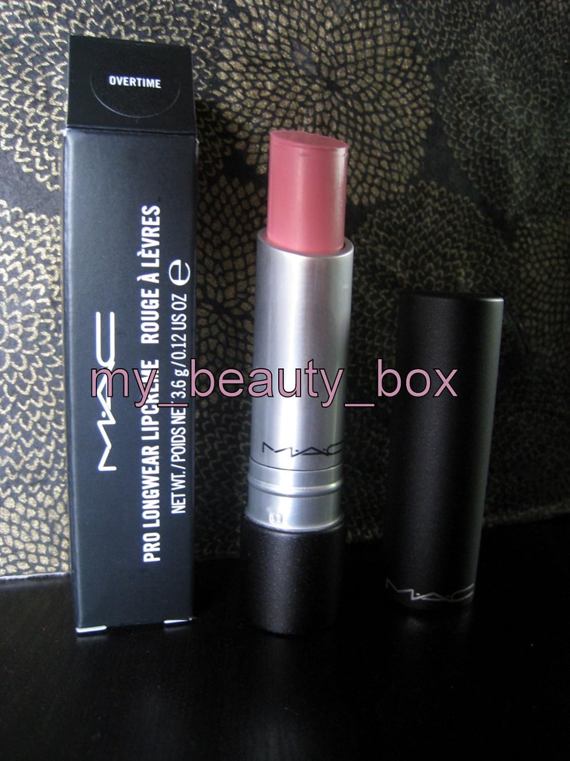 Mac Pro Longwear Lipcreme Lipstick Overtime