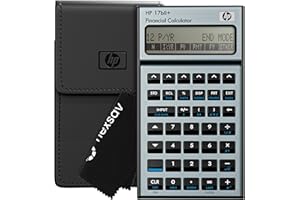 HP 17bII+ Financial Calculator – 250+ Professional Functions for Business, Finance & Accounting – RPN, Algebraic Entry, Colle