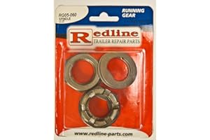 Redneck Trailer Supply One Redline Spindle Nut Kit RG05-060