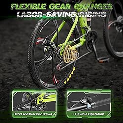 MarKnig 26 Inch Adult Folding Bikes/Mountain