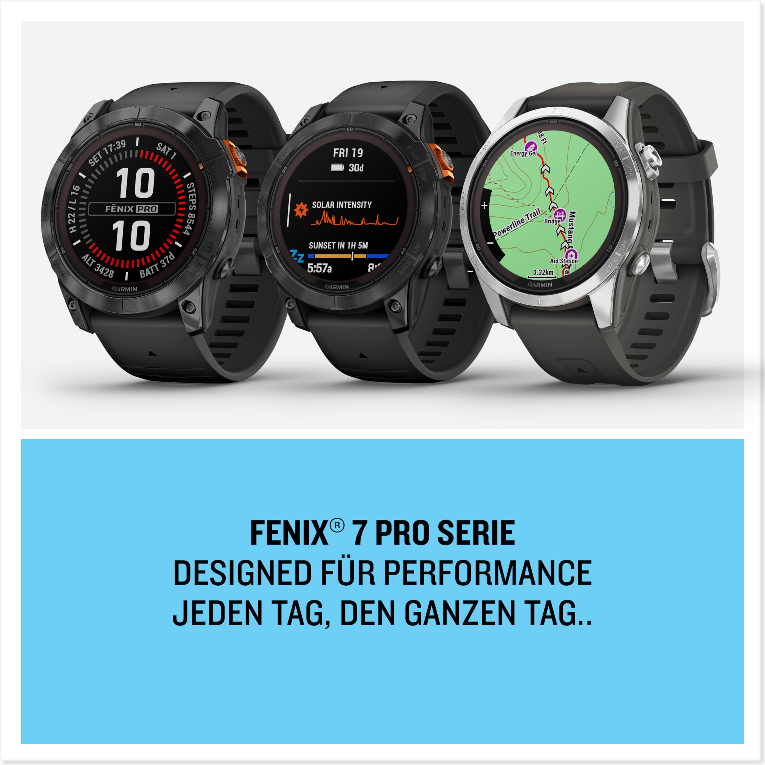 Garmin fēnix 7X Pro – GPS-Multisport-Smartwatch mit Solarladelinse, Farbdisplay und Touch-/Tastenbedienung, TOPO-Karten, über 60 vorinstallierte Sport-Apps, Music Pay 8