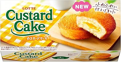 Amazon ロッテ カスタードケーキ 6個 ビスケット クッキー 通販