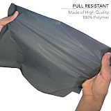 iSOUL Strong Large Grey Mailing Bags 10x14 100 Pack Self Seal Plastic Envelopes view 5