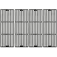 Hongso Porcelain Coated Cast Iron Grill Grid Grates Replacement for Chargriller Models 2121, 2123, 2222, 2828, 3001, 3030, 3725, 4000, 5050, 5252, 5650,9020. Set of 4