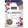 Safe + Fair All American Granola – Gluten-Free & Vegan Snack – Whole Grain Oats with Real Strawberries, Blueberries, and Cranberries – Non-GMO, Kosher, No Preservatives - 12oz