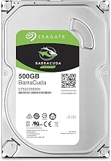 Seagate Barracuda 500GB Internal Hard Drive 7200 RPM SATA3 Silver view 3