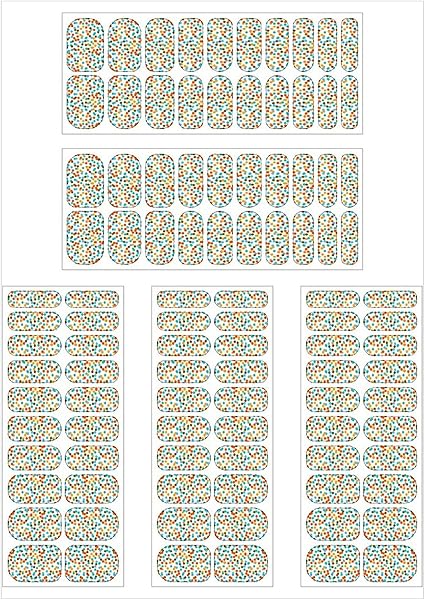 Amazon Co Jp ネイルステッカー 水玉柄 ドット ネイルラップ ネイルシール 5枚組 リアルジェルネイルステッカー ジェルネイル 貼るだけ簡単 ペディキュア ネイルアート ネイルアクセサリー 簡単ネイル 人気デザイン レディース プレゼント 手の爪 足の爪 ホーム キッチン