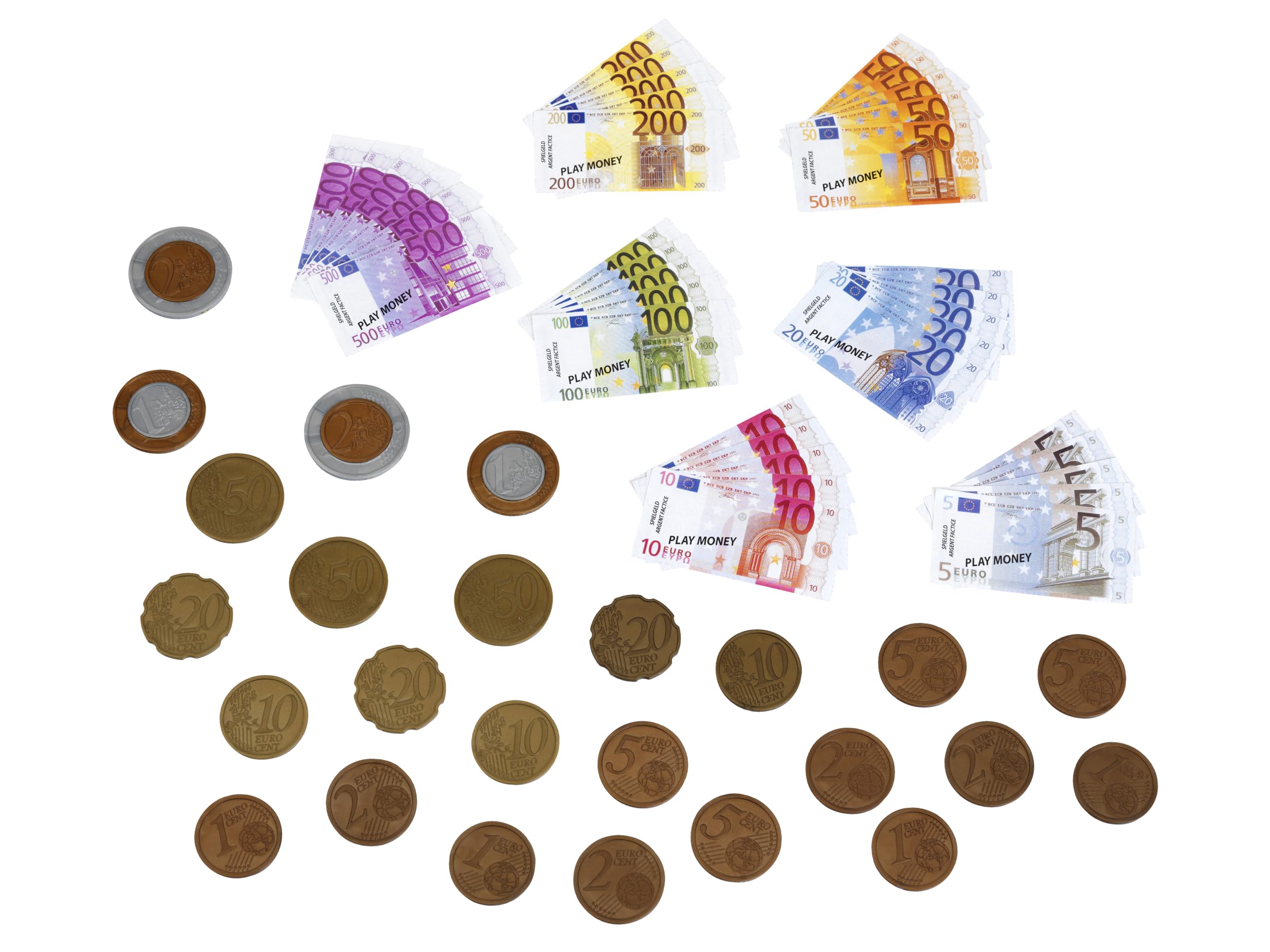 Theo Klein 9612 Play Money Euro coins and notes