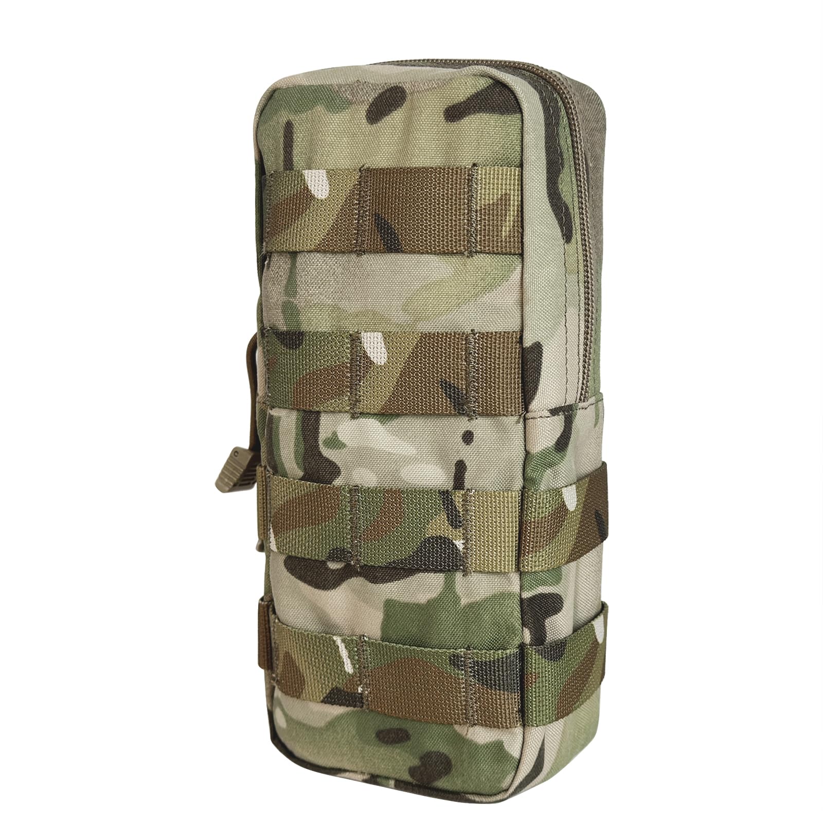 EMERSONGEARS Tactical Molle Pouch 500D Nylon Pouch Multi-function Tactical Compact Water-Resistant EDC Pouch Ideal for Outdoor Travel Adventure Cycling Hunting and Other Outdoor Activities（MC）