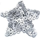 LJHOME 220 Pcs Easy Fix Washers 35mm Galvanised Steel for Insulation Boards